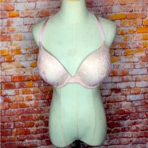 Victorias Secret Light Pink Very Sexy Racer Back Push-Up Bra